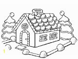 Hansel and Gretel Candy House Coloring Page Hansel and Gretel Coloring Page