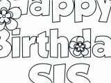 Happy B Day Coloring Pages Happy Birthday Colouring Pages for Dad Big Sister Coloring Pages