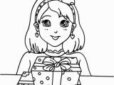 Happy Birthday Coloring Pages Disney Preety Girl Birthday Party Coloring Pages Netart