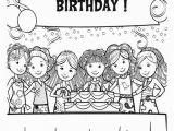 Happy Birthday Coloring Pages for Girls Free 20 Coloring Pages In Ai for Girls In Psd