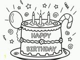 Happy Birthday Coloring Pages Free to Print Happy Birthday Coloring Pages Free Printable