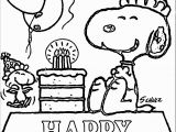 Happy Birthday Coloring Pages Printable Free Happy Birthday Snoopy Coloring Play Free Coloring Game