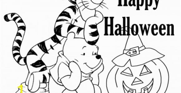 Happy Halloween Coloring Pages Disney Free Disney Halloween Coloring Pages