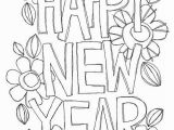 Happy New Year 2018 Coloring Pages Happy New Year Everything Colour Pinterest