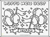 Happy New Year 2018 Coloring Pages New Year 2016 Worksheets Kindergarten