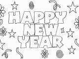 Happy New Year Coloring Pages New Year Drawing at Getdrawings