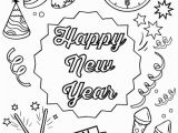 Happy New Year Coloring Pages Printable Happy New Year Coloring Pages Best Coloring Pages for Kids