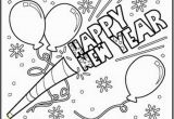 Happy New Year Coloring Pages to Print Happy New Year to Download Coloring Pages Printable