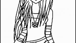 Hard Girl Coloring Pages Emo Coloring Pages 3 for Krysta Pinterest
