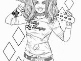 Harley Quinn Coloring Pages Printable Ideas for Printable Harley Quinn Coloring Pages
