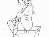 Harley Quinn Coloring Pages Printable Pin On Coloring Pages