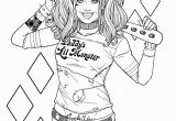 Harley Quinn Coloring Pages to Print 20 Free Printable Harley Quinn Coloring Pages