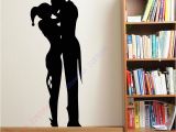 Harley Quinn Wall Mural Us $6 39 Off Harley Quinn and the Joker Wall Art Sticker Decal Diy Home Decoration Wall Mural Removable Room Sticker 57x150cm In Wall Stickers