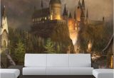 Harry Potter Castle Wall Mural Wizards Castle Wall Mural Sticker Wallpaper by Pulaton