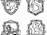 Harry Potter House Crests Coloring Pages Harry Potter House Crest Coloring Page