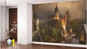 Harry Potter Wall Mural Wallpaper Hogwarts Tapete Etsy De