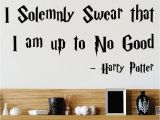 Harry Potter Wall Murals I solemnly Swear that I Am Up to No Good Harry Potter Wall Window