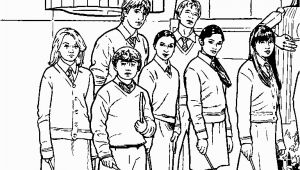 Harry Ron and Hermione Coloring Pages Harry Potter Colouring Google Search