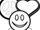 Heart and Peace Sign Coloring Pages Coloring Pages Peace Signs and Hearts Clip Art Peace