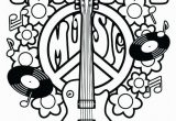 Heart and Peace Sign Coloring Pages Heart Peace Sign Coloring Pages at Getcolorings