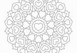 Heart Mandala Coloring Pages Valentine S Day Coloring Pages Ebook Heart Mandala