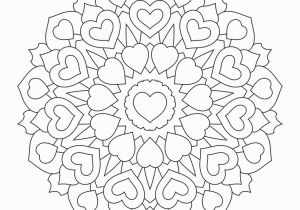 Heart Mandala Coloring Pages Valentine S Day Coloring Pages Ebook Heart Mandala