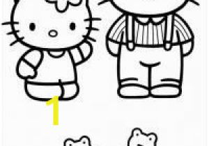 Hello Kitty and Keroppi Coloring Pages 8 Best Hello Kitty and Dear Daniel Images