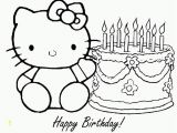 Hello Kitty Cake Coloring Pages Free Hello Kitty Coloring Pages Happy Birthday Download