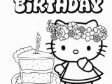 Hello Kitty Cake Coloring Pages Not to Mention the Result Coloring Pages for Preschoolers
