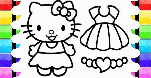 Hello Kitty Coloring Pages Dress Hello Kitty Coloring Pages Dress