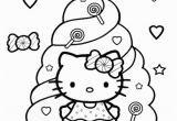 Hello Kitty Head Coloring Pages Hello Kitty Coloring Pages Candy with Images