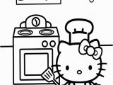 Hello Kitty Kitchen Coloring Pages 378 Best Hello Kitty Color Pages Images