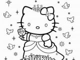 Hello Kitty Spring Coloring Pages Hellokittycoloringpage