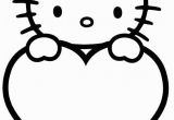 Hello Kitty Valentines Day Coloring Pages Hello Kitty Valentine Coloring Pages Coloring Home