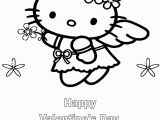 Hello Kitty Valentines Day Coloring Pages Name Printable Hello Kitty Valentine Coloring Pages