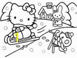 Hello Kitty Winter Coloring Pages 227 Best Coloring Hello Kitty Images