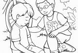 Helping Others Coloring Pages for Preschoolers I Can Follow Jesus by Helping Others Coloring Page