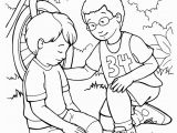 Helping Others Coloring Pages for Preschoolers I Can Follow Jesus by Helping Others Coloring Page
