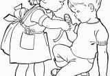 Helping Others Coloring Pages for Preschoolers Kids Helping Each Other Coloring Page Coloring Home