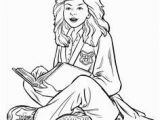 Hermione Granger Coloring Page 1105 Best Coloring Pages Images In 2020