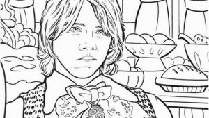 Hermione Granger Coloring Page Harry Potter and the Goblet Of Fire 2000 Coloring Book