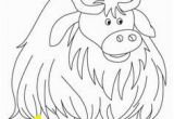 Highland Cow Coloring Page 81 Best Domestic Animals Coloring Pages Images