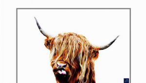 Highland Cow Coloring Page Cow Print Highland Cow Printable Wall Art Shaggy Cow Colorul Digital Download Highland Funny Cow Print Shaggy Cow Rustic Poster