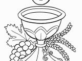 Holy Communion Coloring Pages for Kids Catholic Drawing at Getdrawings