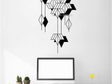 Home Office Wall Murals Abstract Geometric Art Wall Stickers Home Decor Creative Design Fice Decor Wall Decals Vinyl Murals Size Walls Stickers for Home Stickers for