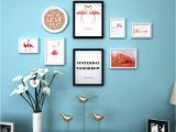 How to Hang A Wall Mural Fly 8 Picture Frame Wall Decoration Mural Bination Tv