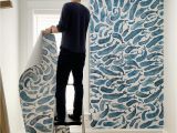 How to Hang A Wall Mural How to Install A Removable Wallpaper Mural