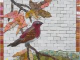 How to Make A Mosaic Wall Mural Cheek Mosaic the Purple Finch Martin Cheek