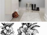 How to Make A Wall Mural at Home Springtime Black&white Home Decor Pinterest