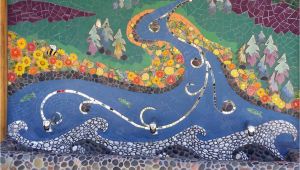 How to Make An Outdoor Mosaic Mural Incredible Mosaic Mural Of the Natural Water Cycle by Passiflora